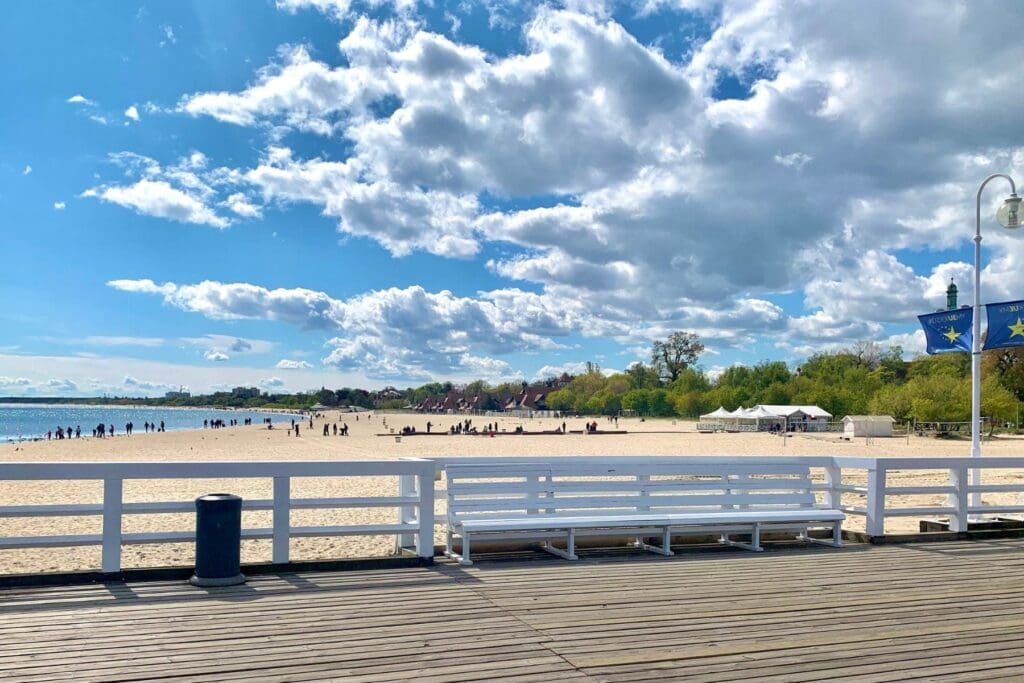 Plaża w Sopocie