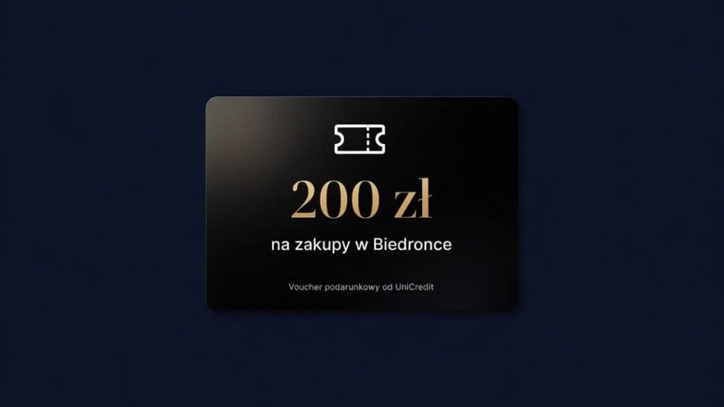 voucher biedronka unicredit