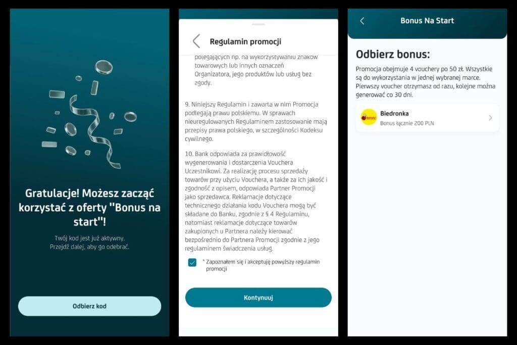 voucher biedronka unicredit